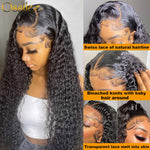 Deep wave 6x6 Lace Closure Wig Wet and Wavy Human Hair Wigs Brazilian Virgin Hair Lace Wigs for Women